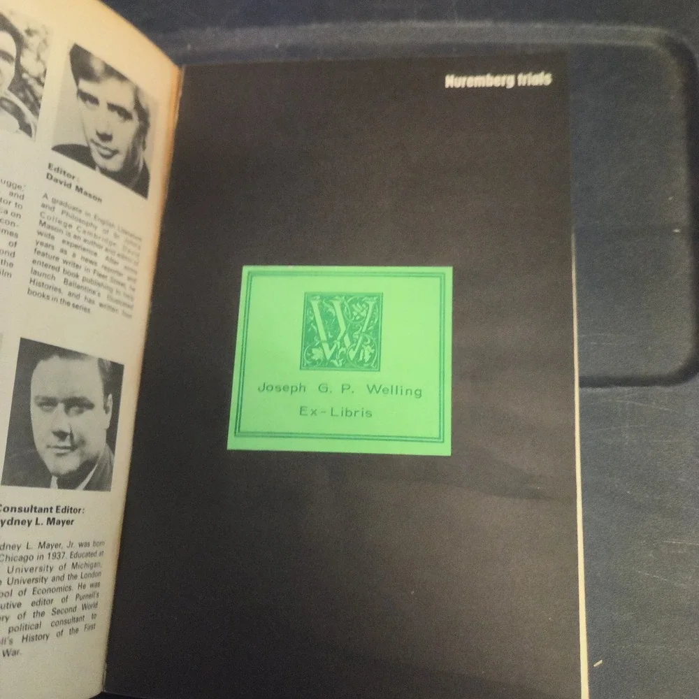 Nuremberg‎ Trials by Leo Kahn (Ballantine's 1972) Nazi Germany